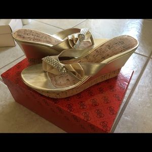 GUESS wedge sandal